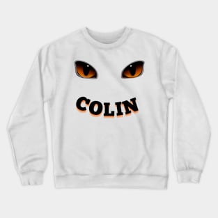 Font Name Colin HALLOWEEN Crewneck Sweatshirt